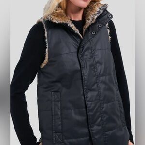 Tuckernuck Emilia Wax Fur Reversible Vest
